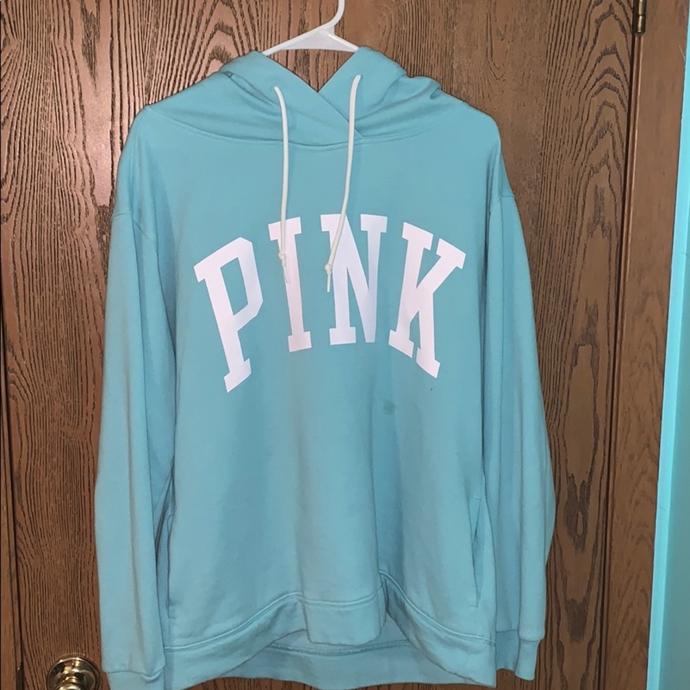 Pink hoodie